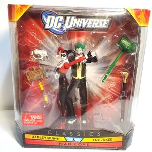 DC Universe Classics Mad Love HARLEY QUINN & THE JOKER 2 Pack NEW Factory Sealed